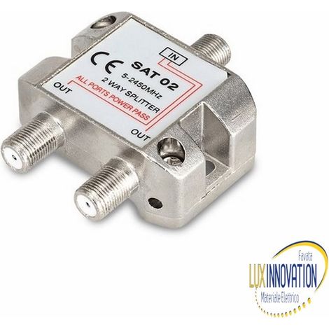 Partitore a 2 vie TV ANTENNA
