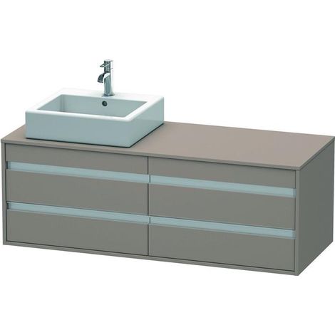 Duravit Ketho Konsolenwaschtischunterbau wandhängend, (1/5)
