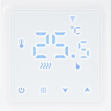 Thermostat Intelligent HY610 WiFi avec Contrôle App Smart Life Écran LCD Touch Programmable pour Maison Bureau Anti gel Contrôle Mobile 2.4GHz (1/5)