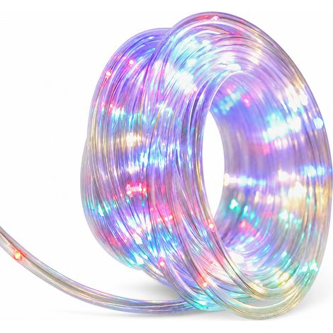 Guirlande Lumineuse LED Multicolore USB pour Jardin, 100 LED, 8 Modes avec Télécommande (1/5)