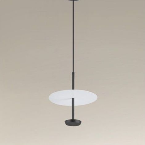 Trade Shop - LICHT ZUSAMMENFASSUNG 6500K LED 12W DISCO PARALUM PIATTO BIANCO NERO TONDO 33122 - (1/4)