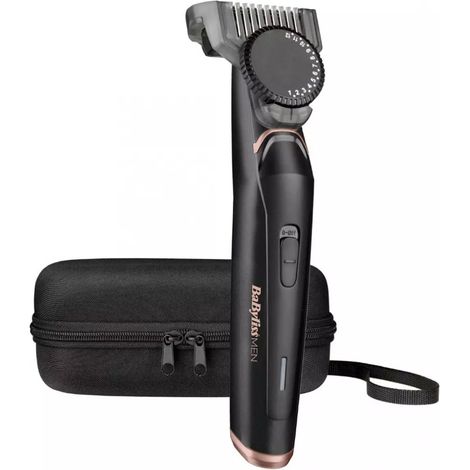 Beard trimmer - BABYLISS T885E - 34 mm stainless steel blades - 24 cutting lengths (1/2)