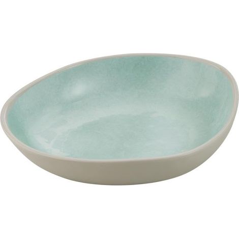 Bol CALA - Mélamine vert/gris, 20,5 x 18 cm, 500 ml (1/5)
