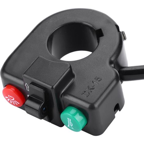 3-in-1-Licht-, Hupen- und Blinkerschalter für Mountainbike, E-Bike und Elektroroller DK-15 (1/5)