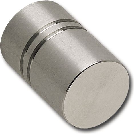 Möbelknopf Echion ø 13 mm Möbelknauf Tiefe 22 mm Türknopf Edelstahl gebürstet