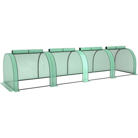 Sur balcon, terrasse ou jardin, prolongez la culture avec une serre à tomates compacte à 4 fenêtres zippées (1/5)