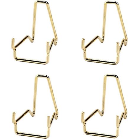 Lot de 4 supports pour cristaux et minéraux, présentoir pour fossiles, géodes et collections de pierres (1/5)