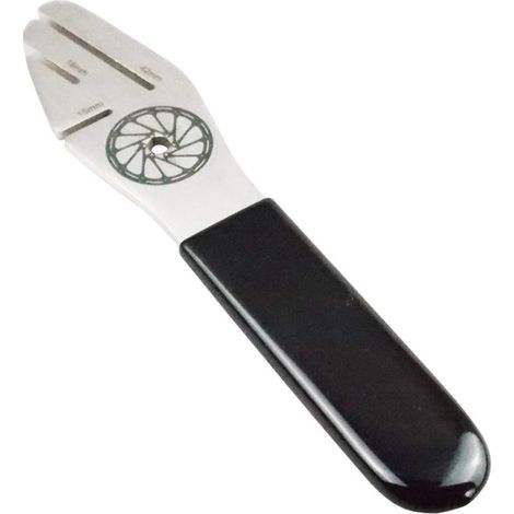 Fahrradpedalschlüssel, Tretlagerschlüssel aus Stahl, Pedalschlüssel zum Ausbau von Kurbelgarnituren, Fahrradreparaturwerkzeug, Reparaturset für Kette, Speichen und Laufräder (1/5)