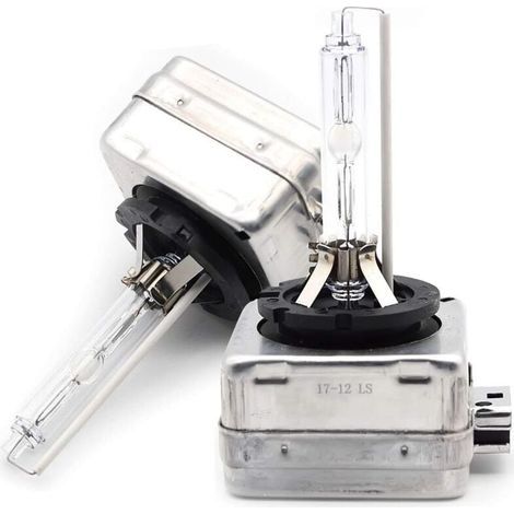 Lot de 2 Ampoules Phare Xénon HID D1S 6000K 12V 35W pour Voiture Rechange Avant (1/4)