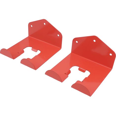 supports de garage pour débroussailleuse, en acier inoxydable épais et résistant, supportant une charge importante. (1/5)