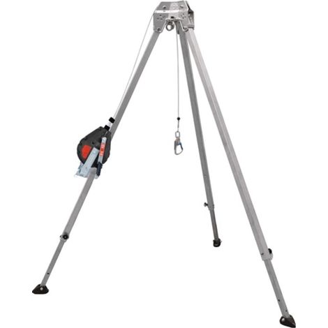 Treppiede con sicurezza in altezza EN 795b PSA III 19,0kg Alu.MAS (1/3)