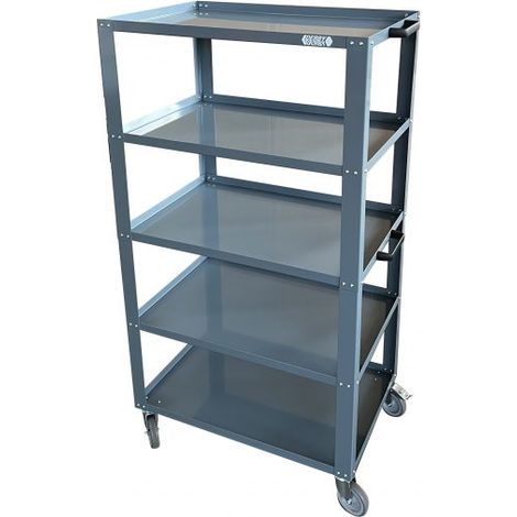 Carrello porta utensili 5 piani grande grigio GR05-XL DERBY