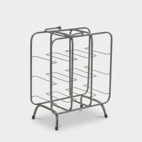 BOTTLE RACK SQUARE (9 bottles) CM 40X23X47,5 (1/5)