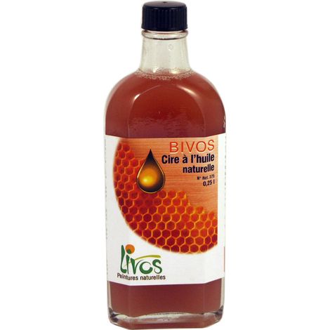 250ml-incolore-Cire pour meuble en bois BIVOS (1L/40m2) Livos