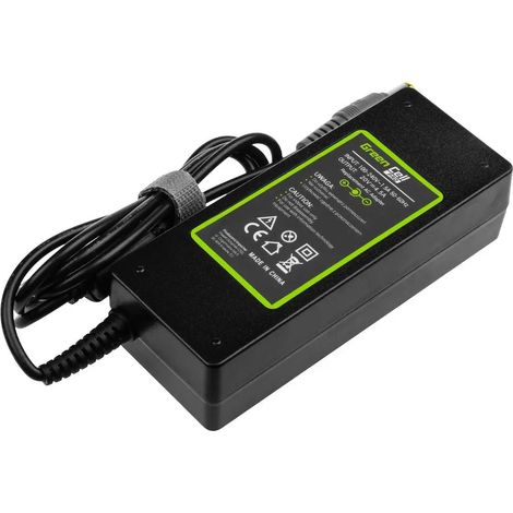 [NEUWERTIG] B-Ware Green Cell Notebook Netzteil Ladegerät Lenovo Schwarz 90 W 20 V 4.5 A Steckdose