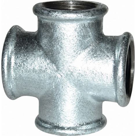 Kreuz 90° weiblich 15x21 verzinkt