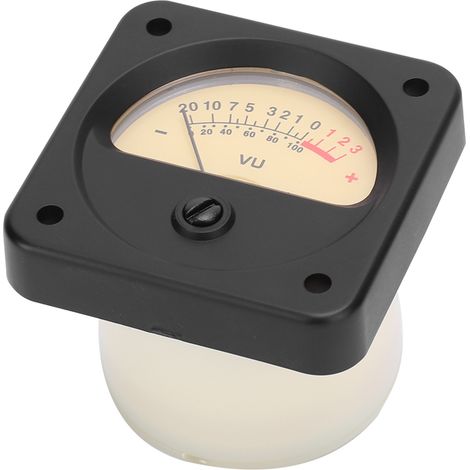 TR45S0348 Indicateur de niveau dB, VU-mètre de précision avec rétroéclairage et affichage du niveau audio (1/5)