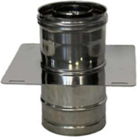 C PIASTRA INTERMEDIA INOX DOP PARETE D20/25CM - 1 pezzo