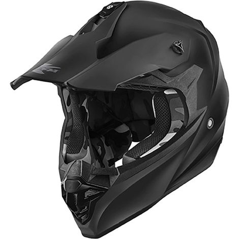 Casque Kappa KV49 Evo Solid Cross Noir mat ECE 22R06 Taille 60/L 2024 (1/4)