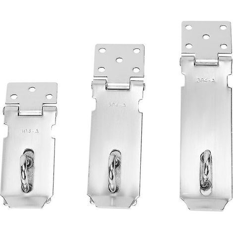 Boucle de verrouillage en acier inoxydable pour portes (1/3)