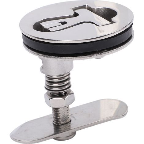 Ortviai Verrou à levier T en acier inoxydable 316 marine, résistant à la corrosion, pour trappe de bateau, camping-car et yacht (1/5)
