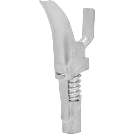 Raccord de graisse haute pression à verrouillage rapide pour pistolet graisseur, type pince de verrouillage