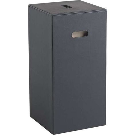 Sapho Gedy Luxury - Wäschekorb 30x62x30 cm, schwarz 103614 (1/5)