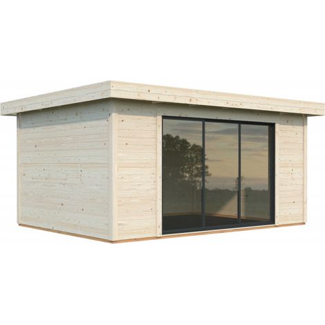 Casetta in legno non trattato Lydia C 450X330