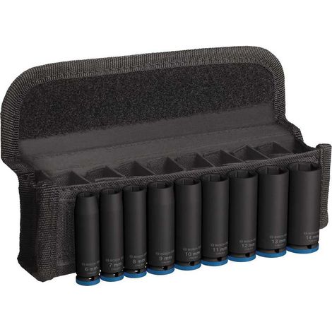 Bosch Impact PRO Set 9 Dados Negro 6-14 mm (1/3)