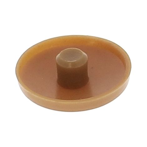 Capuchon Marron RAL 8014 pour Vis de Fixation Directe TFX pour Huisseries (1/2)