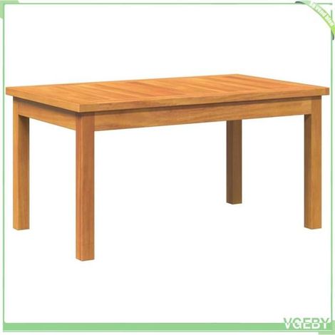 Table basse - FAF EICY - 4106463 - Bois d'acacia massif - Finition huilée - Extérieur imperméable (1/5)