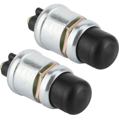 Lot de 2 interrupteurs de démarrage moteur SPST étanches 50 A 12 V pour voiture ou bateau (1/5)