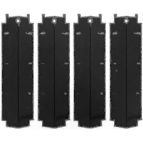 Schutzabdeckung aus Edelstahl für Grills, 4-teiliges Set, langlebiges Ersatzzubehör für Grills (1/4)