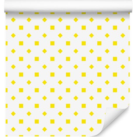 Papier peint à pois blancs et crème au centre, pour salon et chambre, 50 x 1000 cm (1/5)