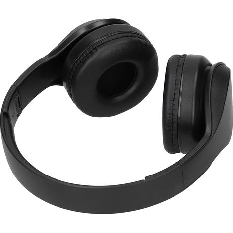 Écouteurs Bluetooth avec câble 3,5 mm pour Android, noirs (1/5)