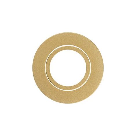 collerette - pour spot europole led up uni - rond - doré - orientable - europole 5716