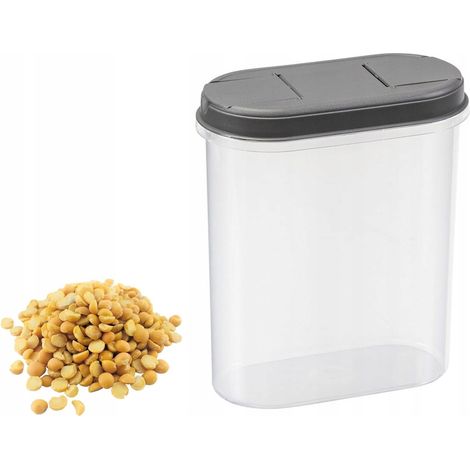 Contenitore per margarita Plast Team con dispenser, 2,2 l, modello 1126, grigio. (1/5)