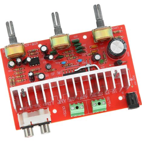 Amplificateur Audio TDA7377, Module Ampli Puissance 12V 2A pour Enceintes Voiture