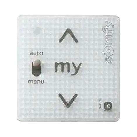 Somfy – 1811013 – Commande murale tactile pour motorisation de portail – Compatible avec Smoove 1 A/m Io Pure Shine – Installation facile