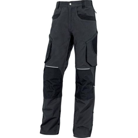 PANTALON DE TRAVAIL DELTA PLUS MACH ORIGINALS EN COTON / ELASTHANE GRIS - D020MOPA2GR   38/40 (M)