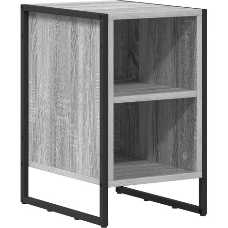 Maison Exclusive - Nachttisch Graues Sonoma 39,5 x 30 x 50 cm Hol