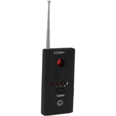 Détecteur de signaux - Détecteur de caméras - 1 MHz à 6,5 GHz - Détection laser 10 cm à 10 m - Pour détecter caméras cachées et dispositifs d’écoute - 1 pièce (1/4)