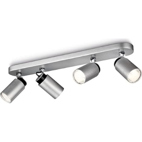 Philips 556544816 Ecomoods Lampada a 4 Spot a Risparmio Energetico (1/2)