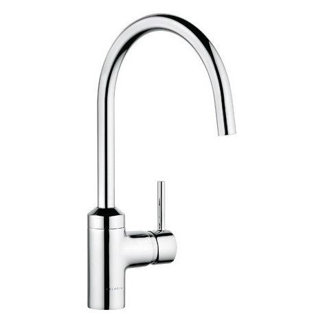 KLUDI BOZZ Grifo mezclador monomando para fregadero DN 15 cromo, W270, 428030576