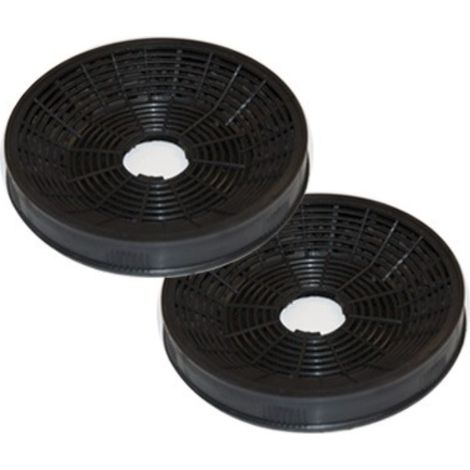 2 Aktivkohlefilter für Silverline AF 100 (1 Paar) Zubehör Dunstabzugshaube Umluftbetrieb