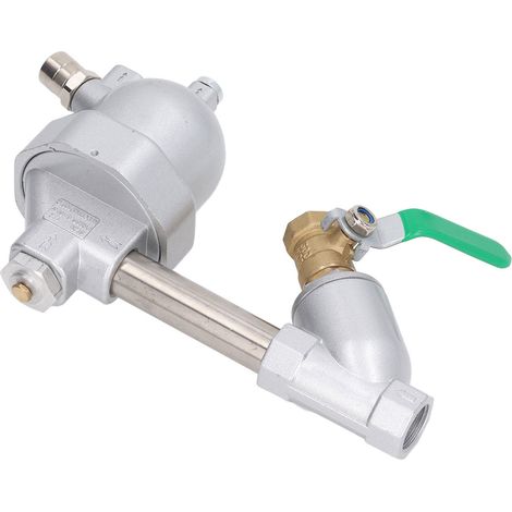 Filtre compresseur d'air purgeur automatique drain valve G1/2 entrée 11,85mm sortie réservoir (1/5)