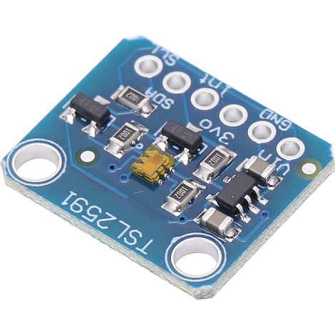 Capteur de Lumière TSL2591 Haute Sensibilité avec Diodes IR et Visible, Interface I2C, 3.3V-5V