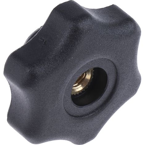 Bouton de serrage RS PRO M6 x 9mm ( Prix pour Paquet de 10 )