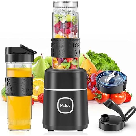 Blender, Mixeur Blender 500W, avec 2 Gobelets de 570 ml (1/5)