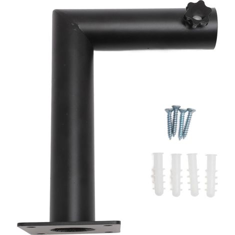 Kit de montage pour Starlink V2, support de montage sur poteau Internet par satellite en acier inoxydable, mur de toit noir.